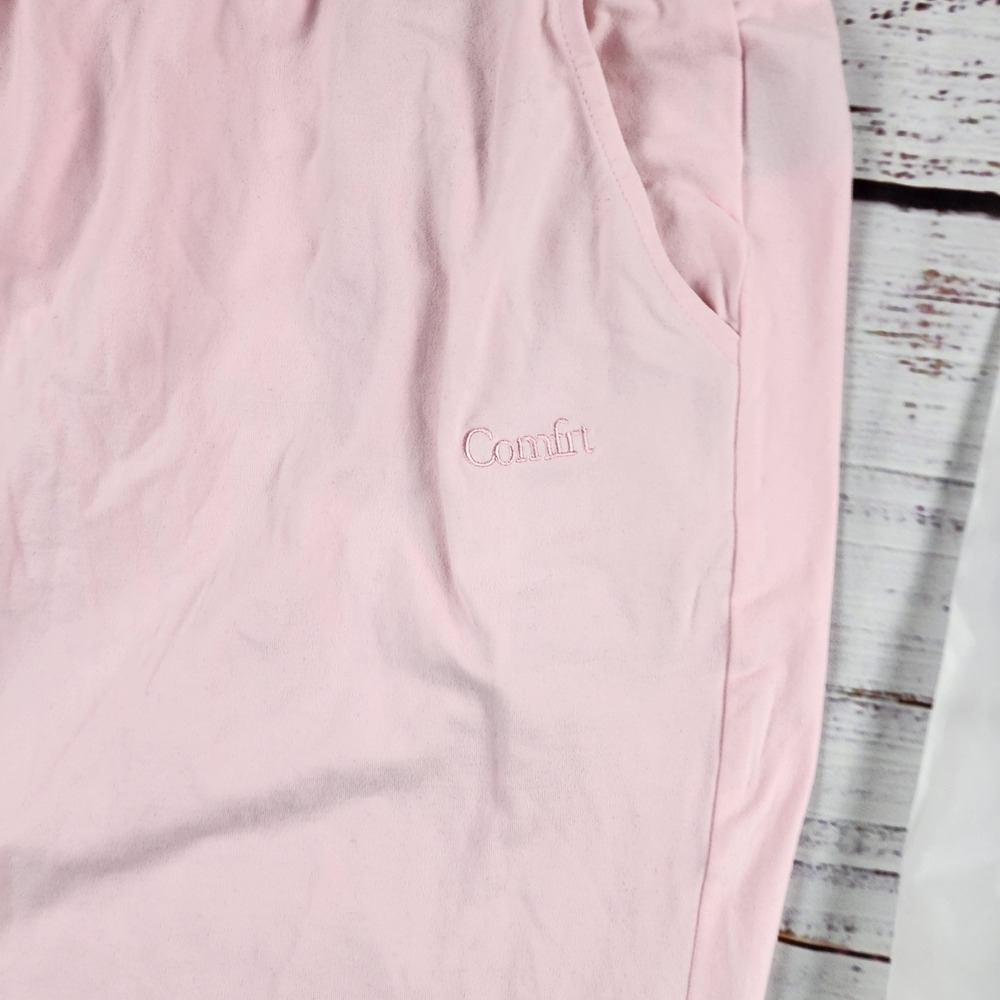 Comfrt AllDayJersey Jogger Unisex 3XL Cherry Blossom Pink Lightweight Pants NEW - Picture 5 of 9